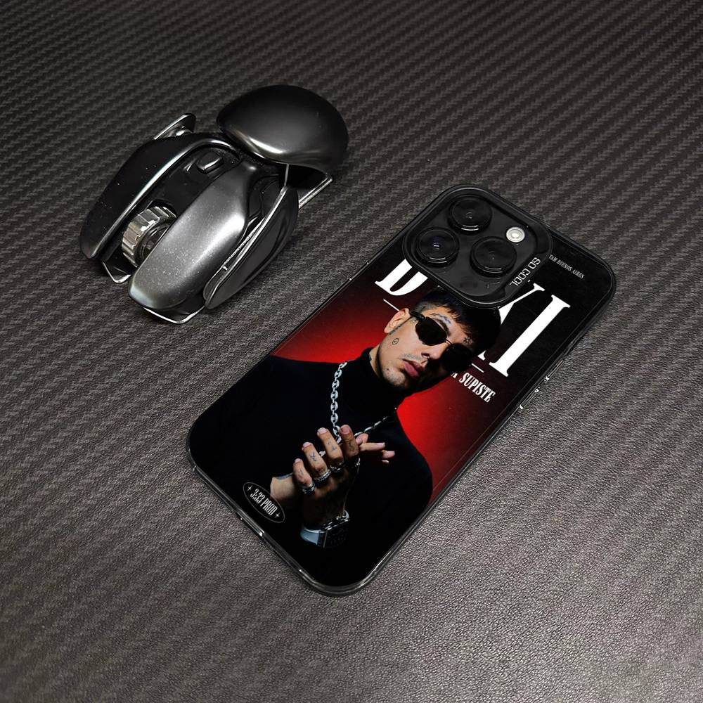 Модный рэпер DUKI Чехол для телефона Цвет Серебристый Корпус Для LPhone 17 16 16e 15 14 13 12 11 Pro Max Plus