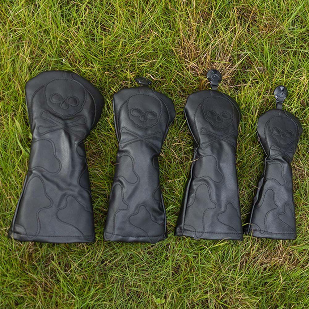 Mallet Putter Golf Club Headcover Club Head Protector Golf Head Covers Skull Golf Putter Cover