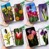 Чехол с цветком тюльпана для Oneplus 10T 8T 9R 9RT Ace 11 9 10 Pro, чехол для Oneplus Nord N20 N10 2T CE 2 Lite
