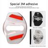 IASD9 4PCS Car Door Lock Protective Covers Stainless Steel Door Lock Cover For Tesla Model Y Model 3 2017-2023 / MODEL3 Highland 2024