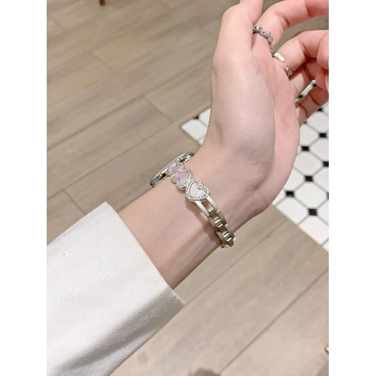 New Bling heart-shaped metal For Apple Watch band women Series S11/10/8/7/6/3/4/5/9 40mm 41mm 38mm 42mm 44mm 45mm 46mm Strap
