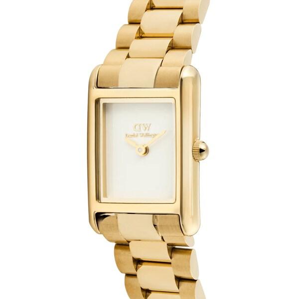 Наручные часы Daniel Wellington Bound Mini 3-звеньевые Золотые 17мм26мм DW00100931