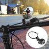 Durable 360 Degrees  Rotate Adjustable Handlebar Rearview Road Mountain Bicycle Safety Mirror Oval