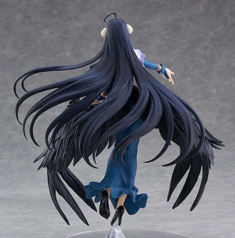 Good Smile Company POP UP PARADE SP Повелитель Альбедо Черное Платье Пластиковая Раскрашенная Полная Фигурка Вер. Немасштабируемый