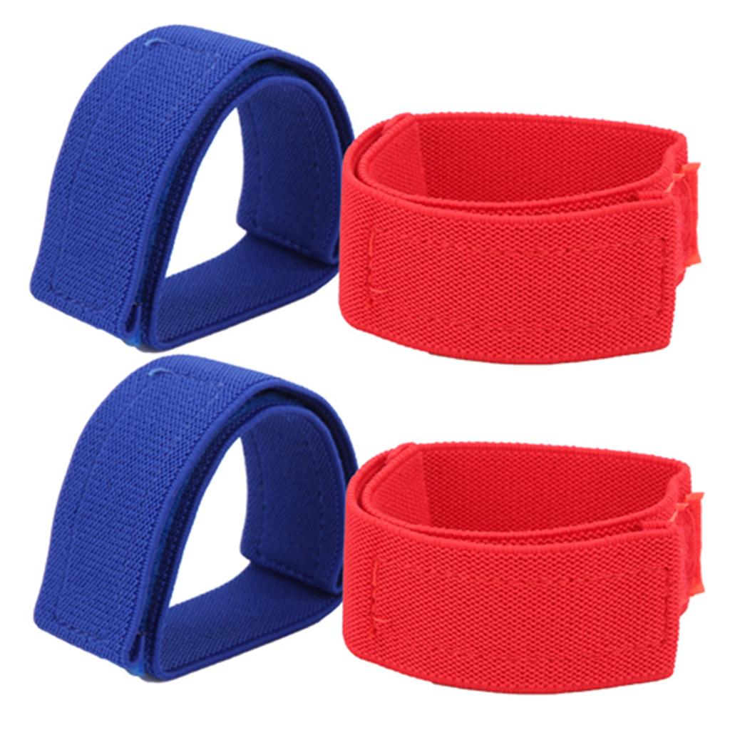 2Pair Outdoor Climbing Camping Dialysis Tourniquet Bandage Cuff Hook&loop Belt