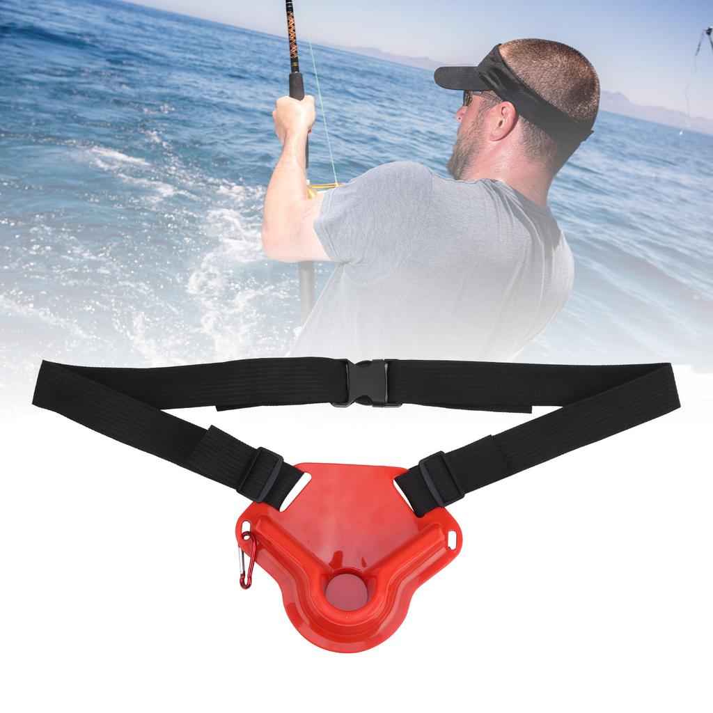 Portable Sea Rod Belly Top Belt Fishing Rod Pole Support Accessory for Boat Fishing