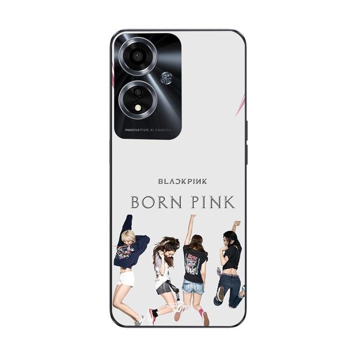 Coque pour Oppo A59 5G blackpink born pink Kpop