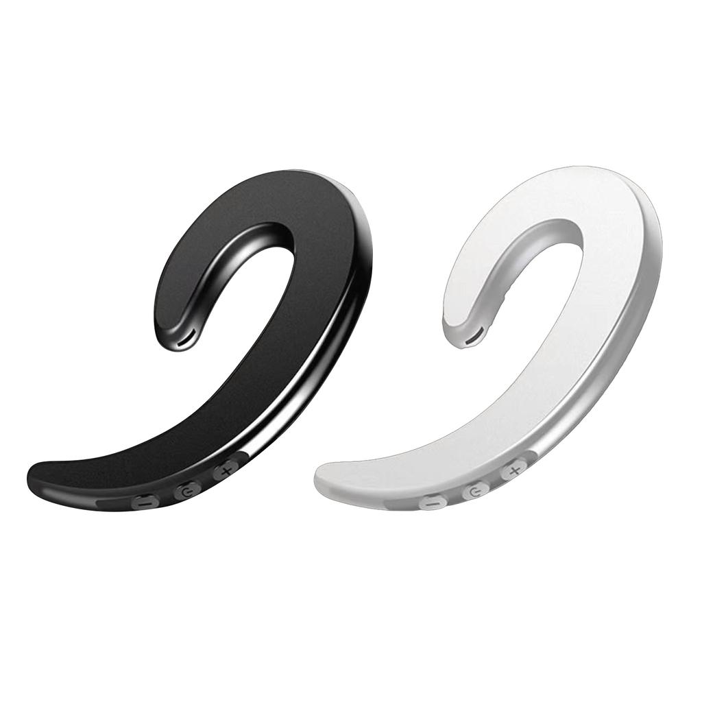 Real Bone Conduction Earphone BLE5.0 Wireless Bluetooth-compatible Headset Ear Hooked Sports Headphone for Cycling