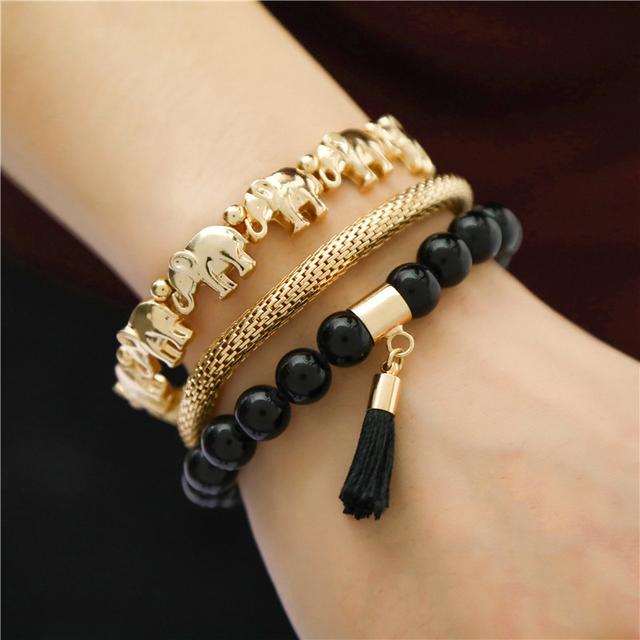 Новые 3 шт. / Наборы микро-паве Cz 8 мм диско-шарики и планки браслеты наборы 6 мм матовые бусины камень браслет мужчины женщины ювелирные изделия Bileklik