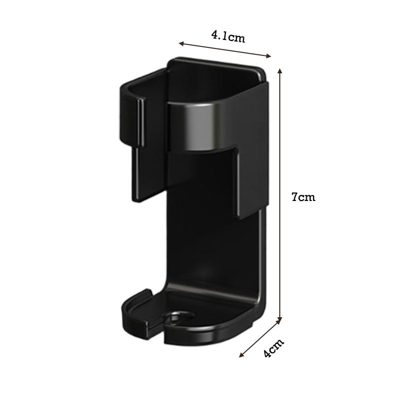 Wall Mounted Toothbrush Holder No Punching Electric Toothbrush Storage Rack Tooth Brush Base Space Saving Bathroom Organizer