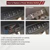 5ND959855 5K0959855 Power Window Switch Control Button For VW Jetta Tiguan Caddy Golf MK5 MK6 Passat Touran Seat MK2 5ND 959 855