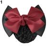 Women's Professional Hair Clip Hair Clip Bow Knot Scarf Hair Net Hair Ornaments