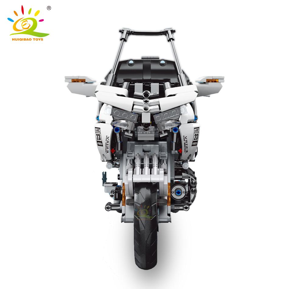 1328 шт., спортивные туристические мотоциклы, техническая модель, строительные блоки, скоростные чемпионы, автомобиль, кирпич, развивающая игрушка для детей