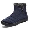 2025 Autumn/Winter Plus Size Warm Snow Boots - High-Top Cotton Comfort for Couples and Seniors