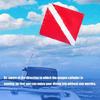 Трубки для плавания Предупреждающие флаги для дайвинга Защита от солнца Морская активность Индикаторы безопасности Подводная активность