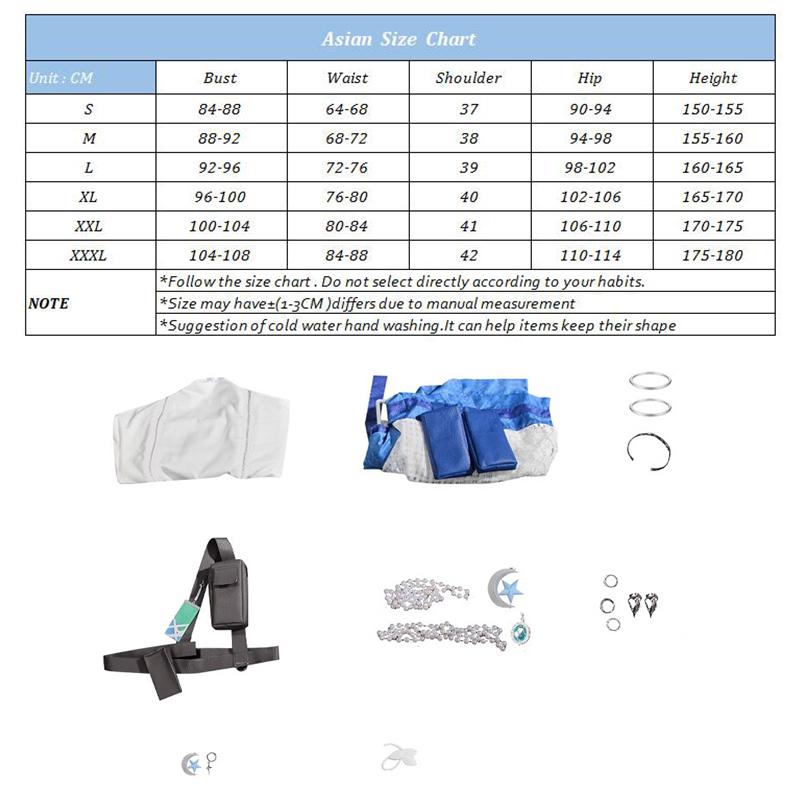 Костюм для косплея Nikke Goddess Of Victory Arcana Commander Tarot Shoper Arcana Женское белое платье Хэллоуин Карнавальный костюм
