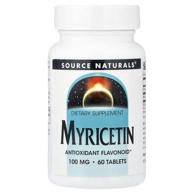 Myricetin, 100 mg, 60 Tablets
