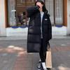 Winter Loose Women Wide-waisted Thick Stand Collar Long Down Parkas Coat Women Jackets