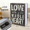 Three Kingdoms Lockable Metal Book Safe & Piggy Bank