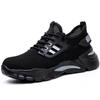 Men Summer Anti-Smashing Anti-Stabbing Breathable Steel Head Soft Sole Comfortable Lightweight Work Safety Shoes M719