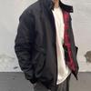 Мужская хаки куртка Harrington G9: Ретро Повседневная Весенне-Осенняя Ветрозащитная Верхняя Одежда с Воротником-стойкой Мотоциклетная
