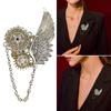 Vintage Steampunk Brooch Pin for Women Men Elegant Punk Style Gears Brooch Lapel Pin Dress Shirt Corsage Pin Decorations