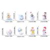 Accessories Cartoon Snow Man Doll Christmas Desktop Knick-Knack Creative Miniature Snowman Statue