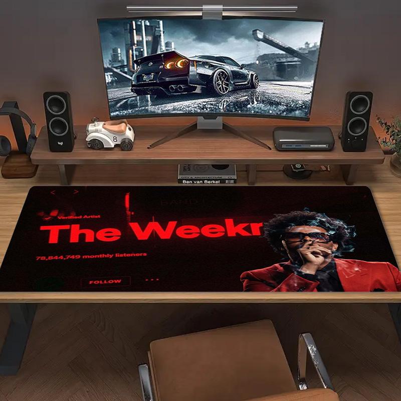 Коврик для мыши Weekend Poster Color Большой коврик для игровой поверхности Нескользящий коврик для ноутбука и планшета XXL Коврик для мини-ПК с заблокированным краем