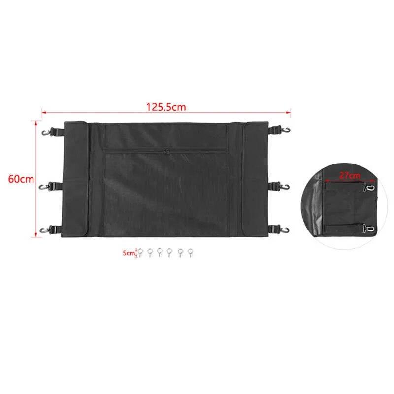 Задняя шторка багажника автомобиля, сумка для хранения, сетка для Suzuki Jimny JB64 JB74 2018-укладка, автоаксессуары