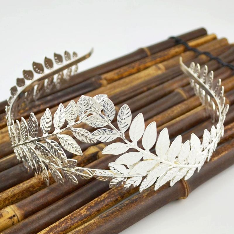 1 шт. повязка на голову в виде листа, свадебное платье, заколка для волос, ювелирные изделия, корона, вечеринка, золотые листья, головной убор для невесты