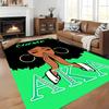 Custom personalization Alpha Kappa Alpha logo Area Rug - Perfect For Kitchen, Bathroom,Laundry Room Decor Large Size Available,Gift All Seasons