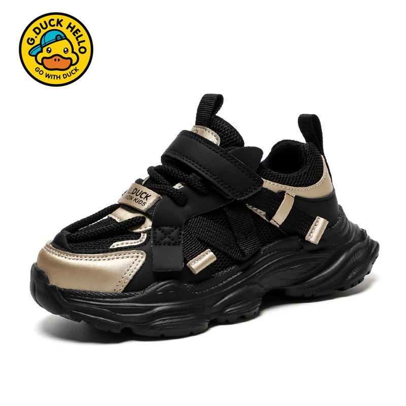 Little Yellow Duck children's shoes, spring/autumn collection, boys' mesh sneakers, children's single-layer mesh upper, girls' sports shoes,