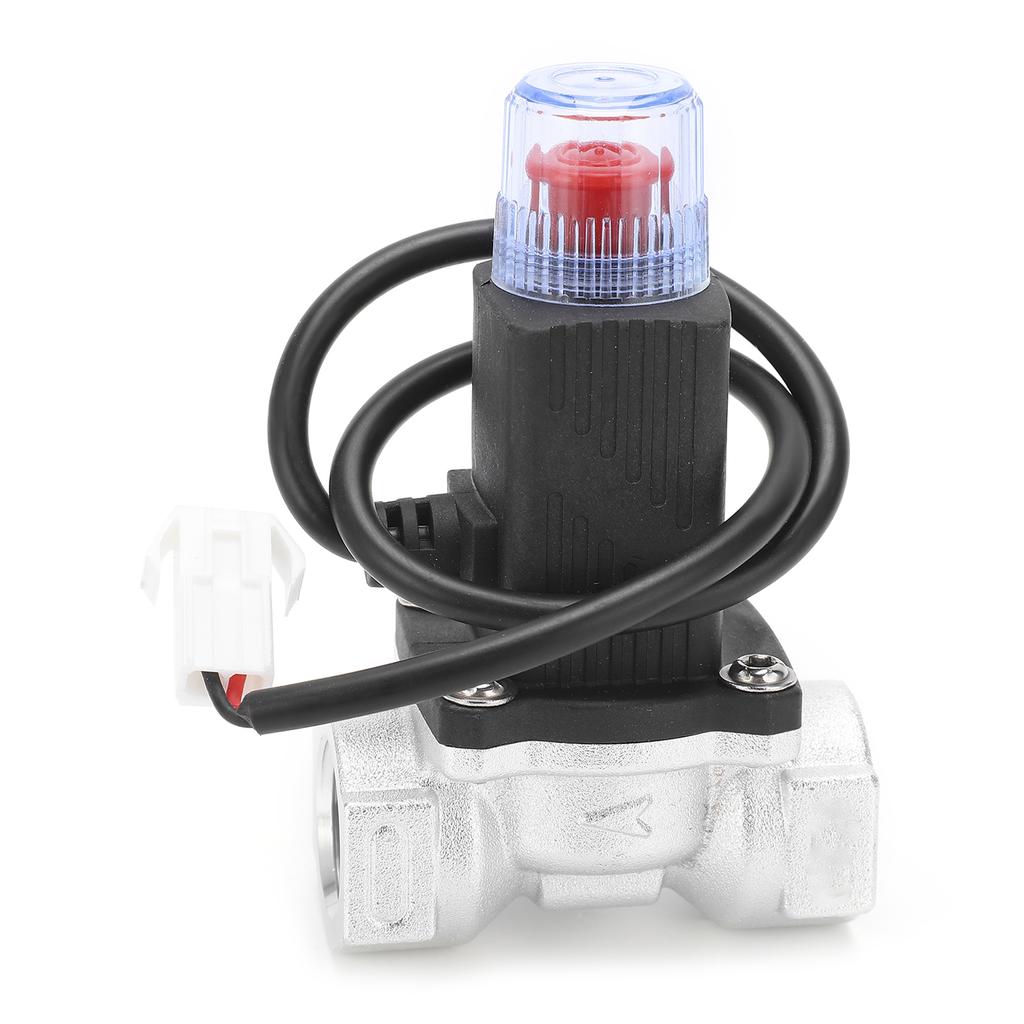 12V Electric Solenoid Valve Pipeline Gas Switch Cast Aluminium for Household Factory