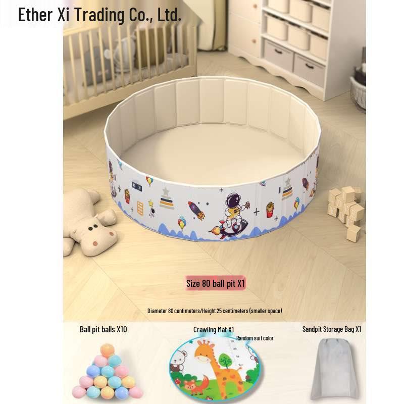 Детская песочница и бассейн с океаническими шариками с ограждением и семенами кассии, игрушки для песка для помещения