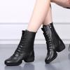 Direct From Factory Four Seasons Soft Bottom Square Dance Shoes Military Marching Dance Shoes Long Boots Jazz Latin Modern