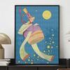 Diamond painting art kit magical fairy mushroom moon stars handmade diy home decoration painting