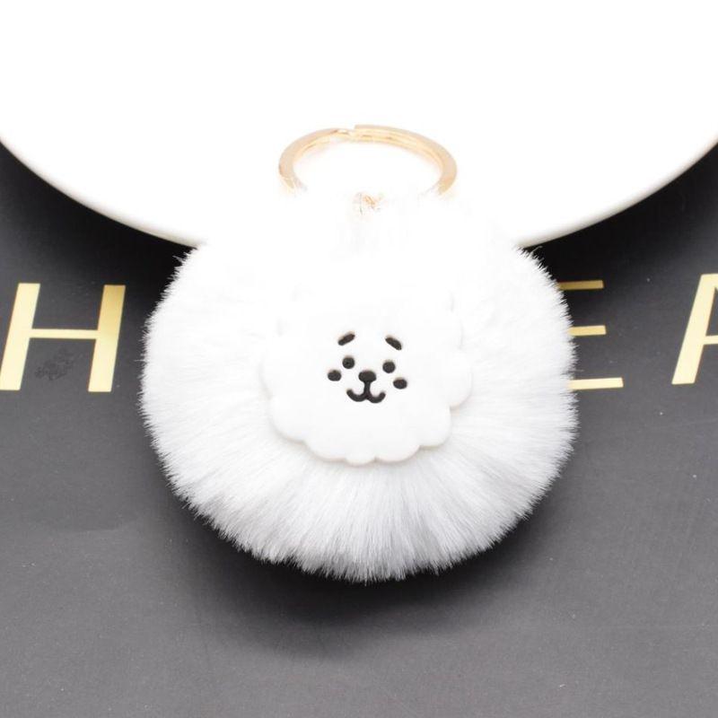 Брелок-пушистик Bts Kpop Bts Bangtan Boys Чимин Джин Чонгук Джей-Хоуп Подвеска Подарок для фанатов