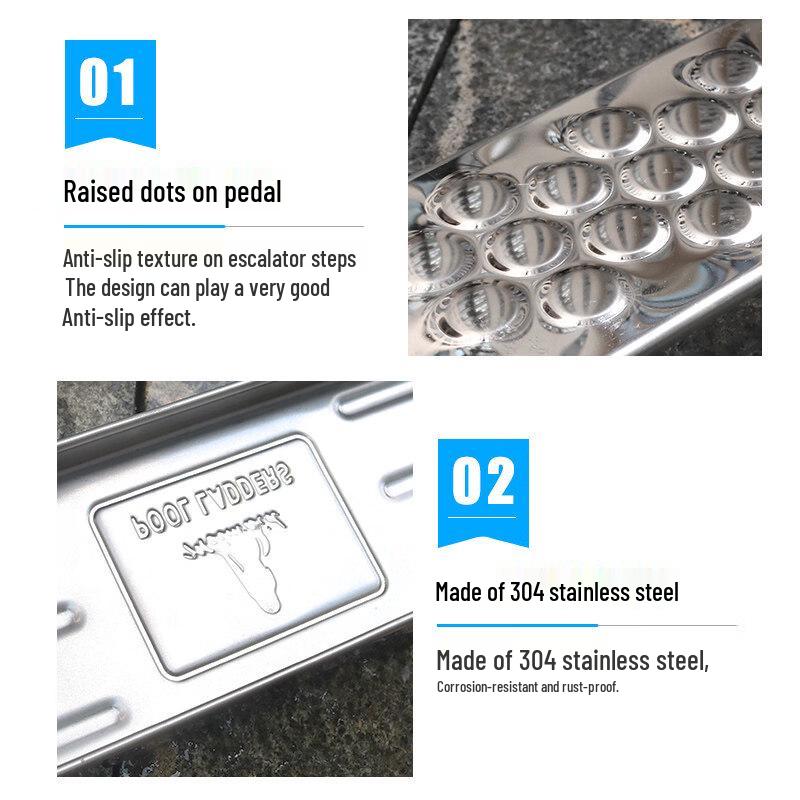 304 Stainless Steel Swimming Pool Ladder Pedal