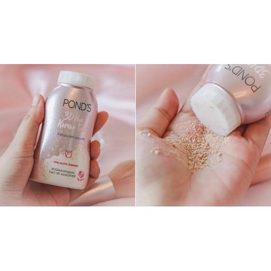 POND'S 3D HYA KOREAN GLOW Translucent Powder 50g (THAILAND)