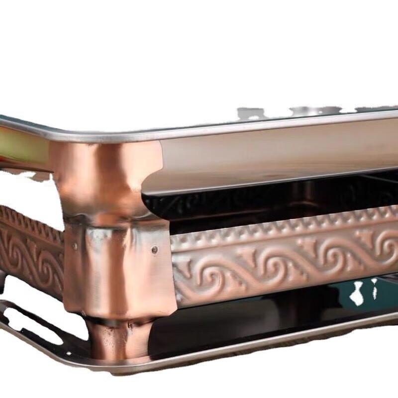 NORTON Stainless Steel Rectangular Charcoal Fish Roaster Set