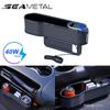 Car Seat Gap Storage Box Super Fast Charge Organizer Seat Crevice Filler Box Wireless Charging Car Accessories