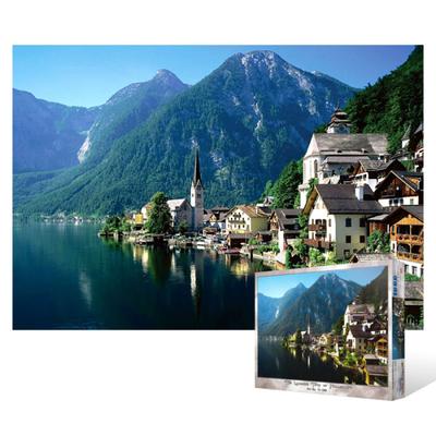 Hallstatt - пазл из 1000 деталей, популярный корейский пазл