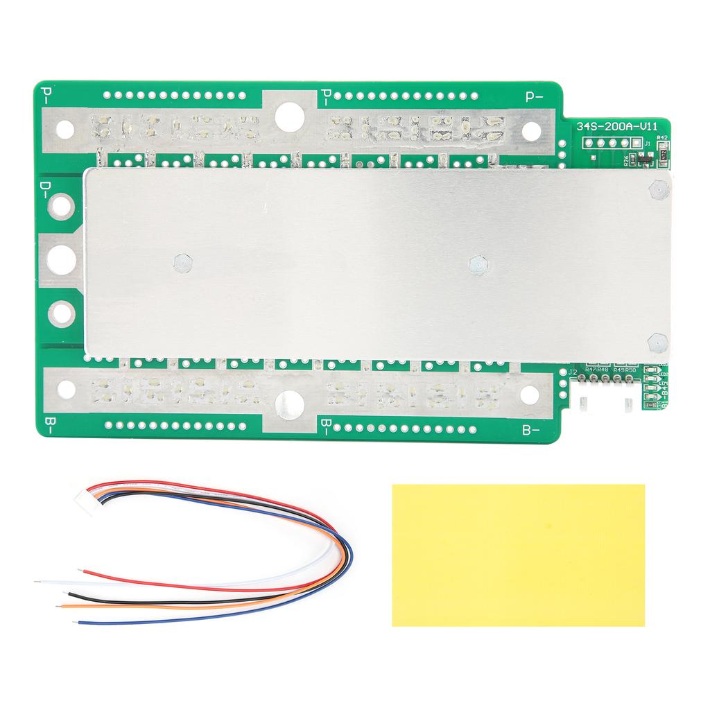 100A для LifePo4 литий-железо-фосфатная плата защиты поддерживает 2-секундное напряжение баланса