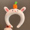 Chicken Plush Animal Hairband Rabbit Funny Hair Hoop Sweet Cartoon Headband  Children