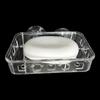 Reusable Soap Drying Rack Transparent Sponge Rack Suction Cup Soap Dish  Bathroom Accessories