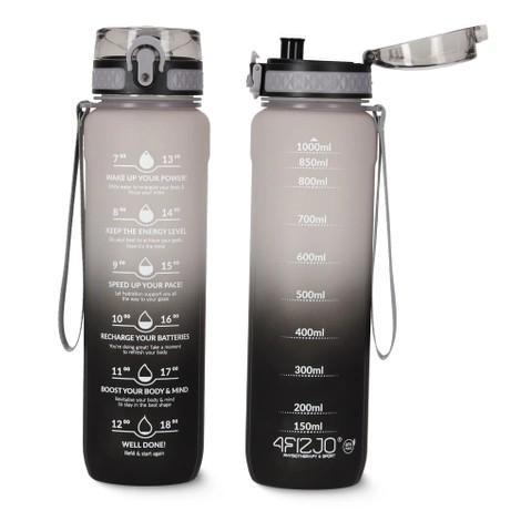 4FIZJO TRITAN Water Bottle 1l Gray