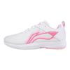Li-Ning Удобные дышащие нескользящие износостойкие низкие повседневные туфли женские кроссовки розовые белые AVQS004-1