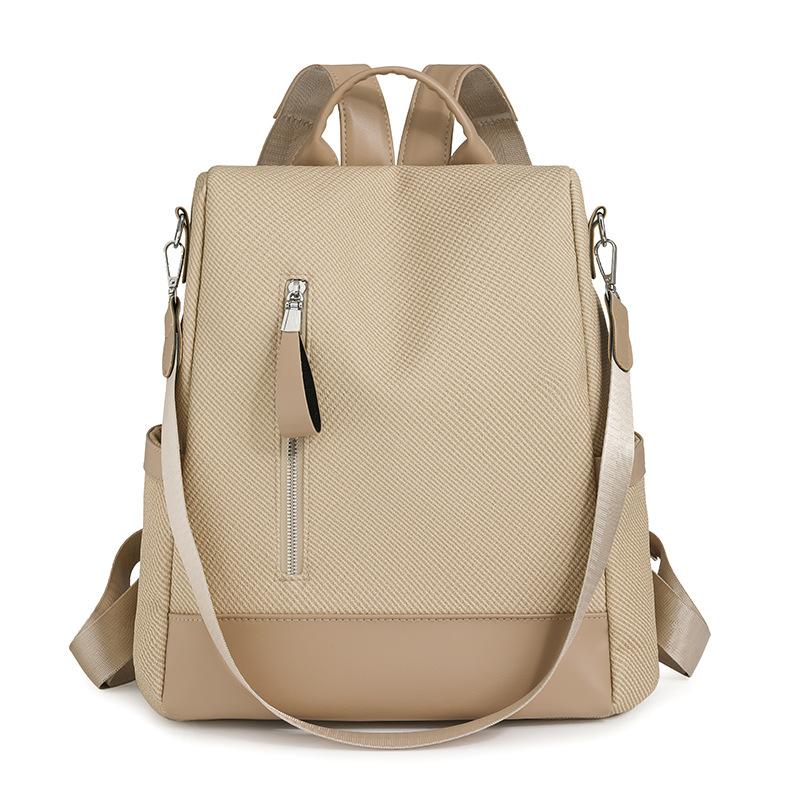 Рюкзак из мягкой кожи, рюкзак с защитой от краж, дорожный, большой вместимости, многофункциональный, на плечо, студенческий школьный рюкзак