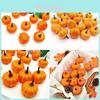 Очаровательные 12 шт. Искусственные Мини Тыквы из Пенопласта, Симуляторы, Декорации для Праздничного Хэллоуина