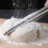 Stainless Steel Rolling Pin Kitchen Utensils Dough Roller Bake Pizza Noodles Cookie Dumplings Making Non-stick Baking Tool